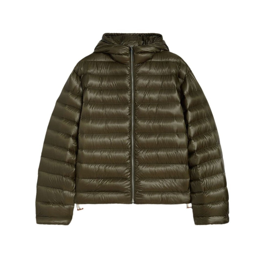 Tailored Fit Puffer Nylon Jacket