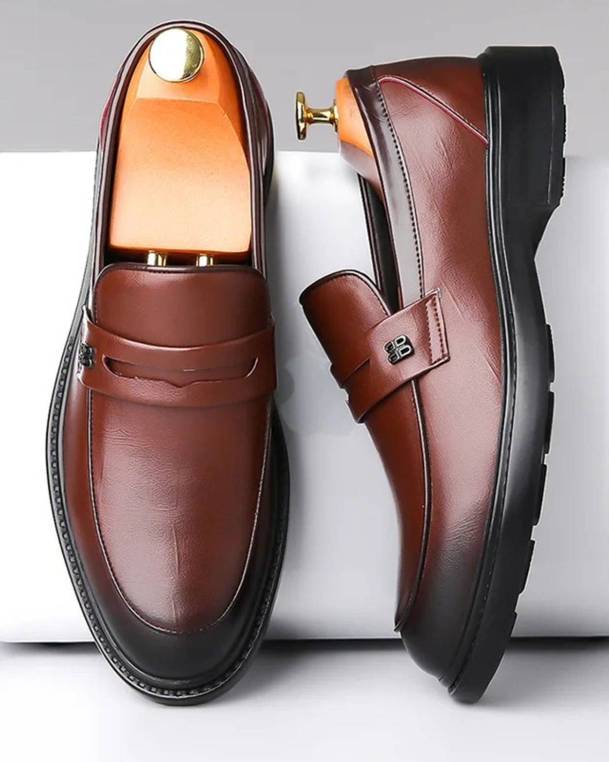 Breathable Leather Smart Casual Loafers
