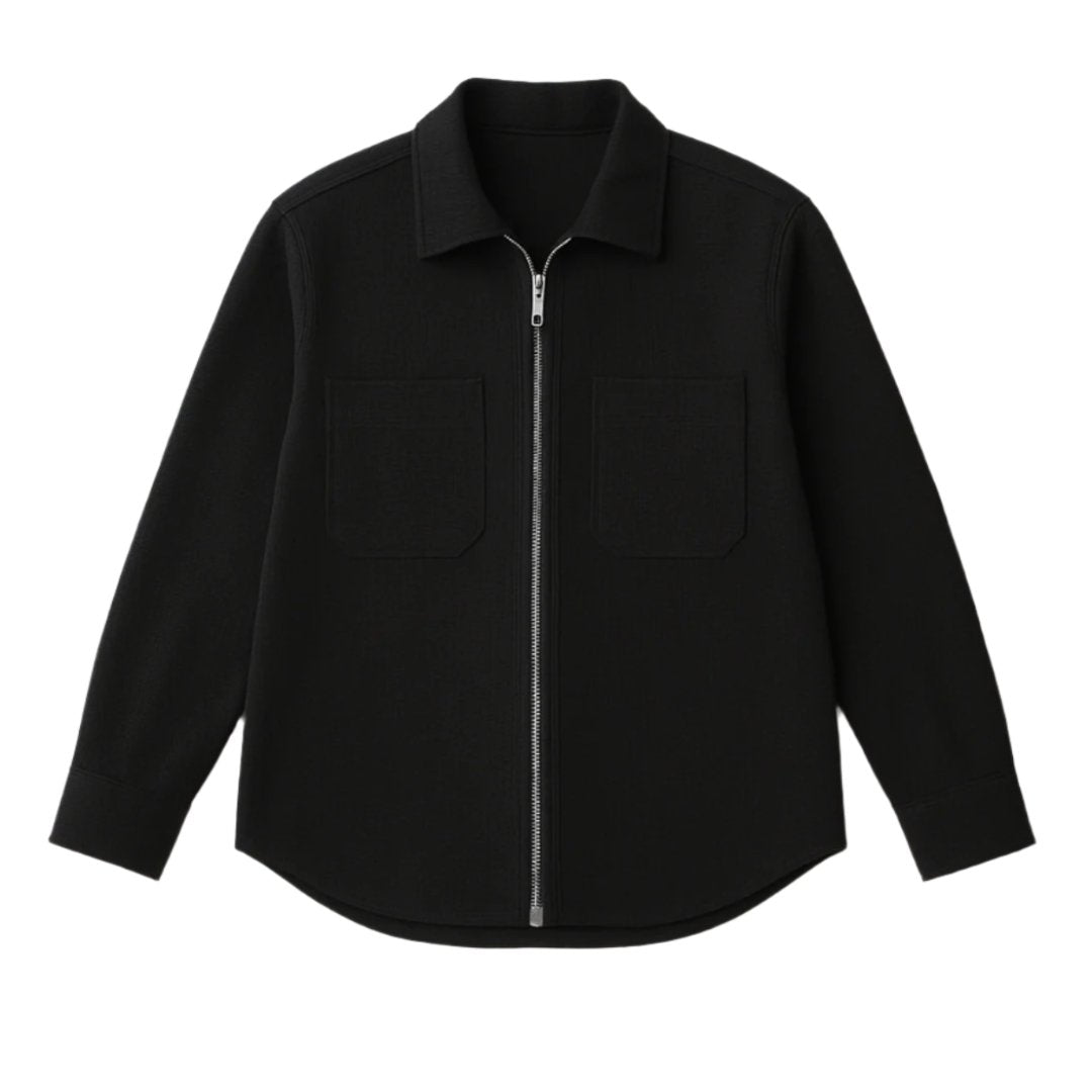 Corduroy Fleece Zip Jacket