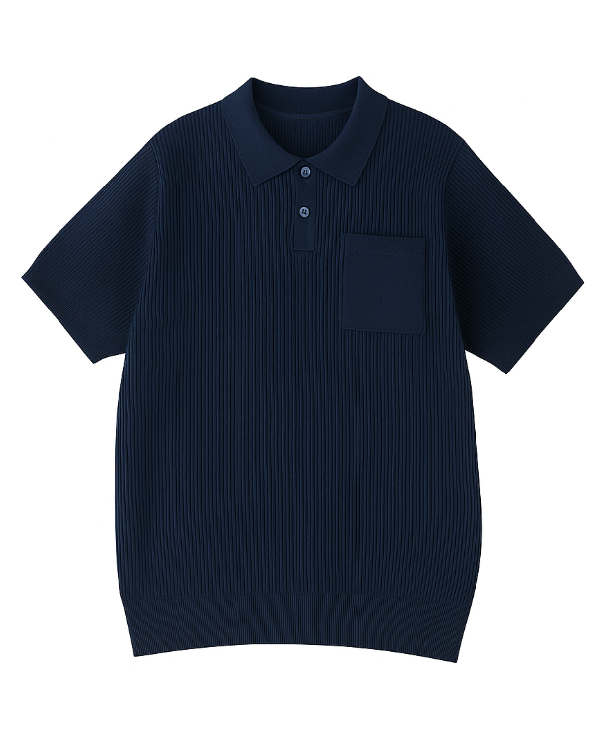 Breathable Cotton Blend Polo