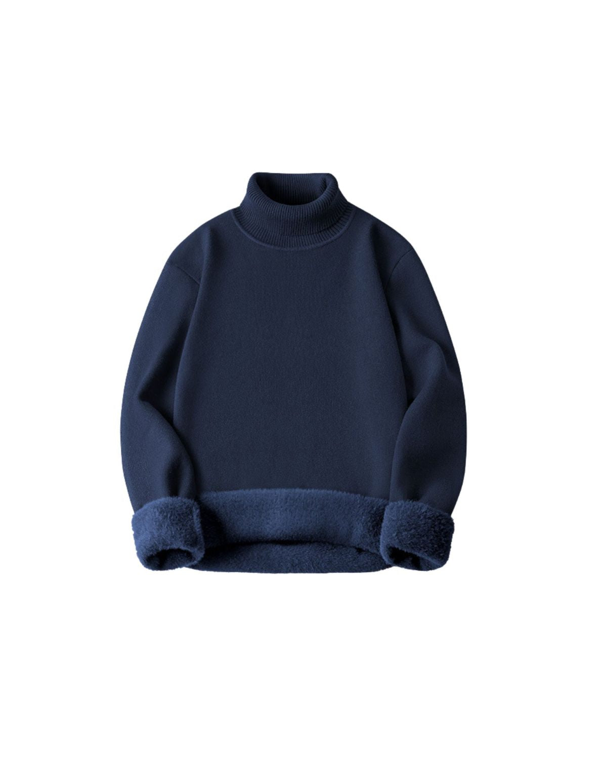 Thickened Knit Turtleneck Jumper