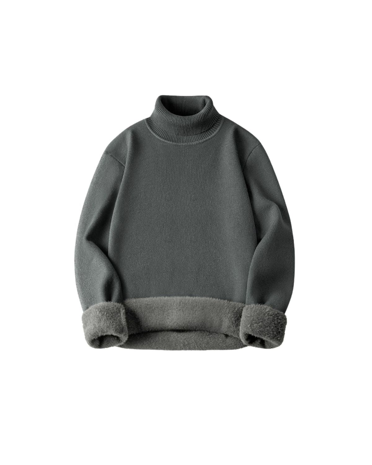 Thickened Knit Turtleneck Jumper