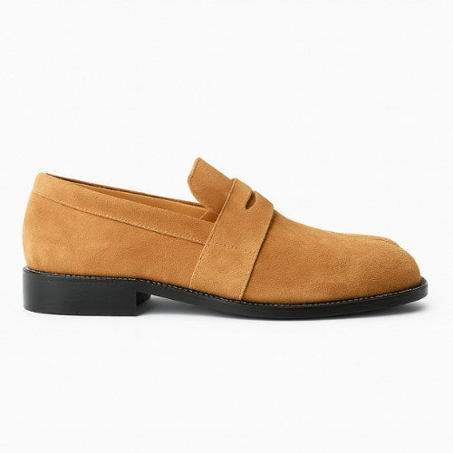 Tabi Cow Suede Loafers