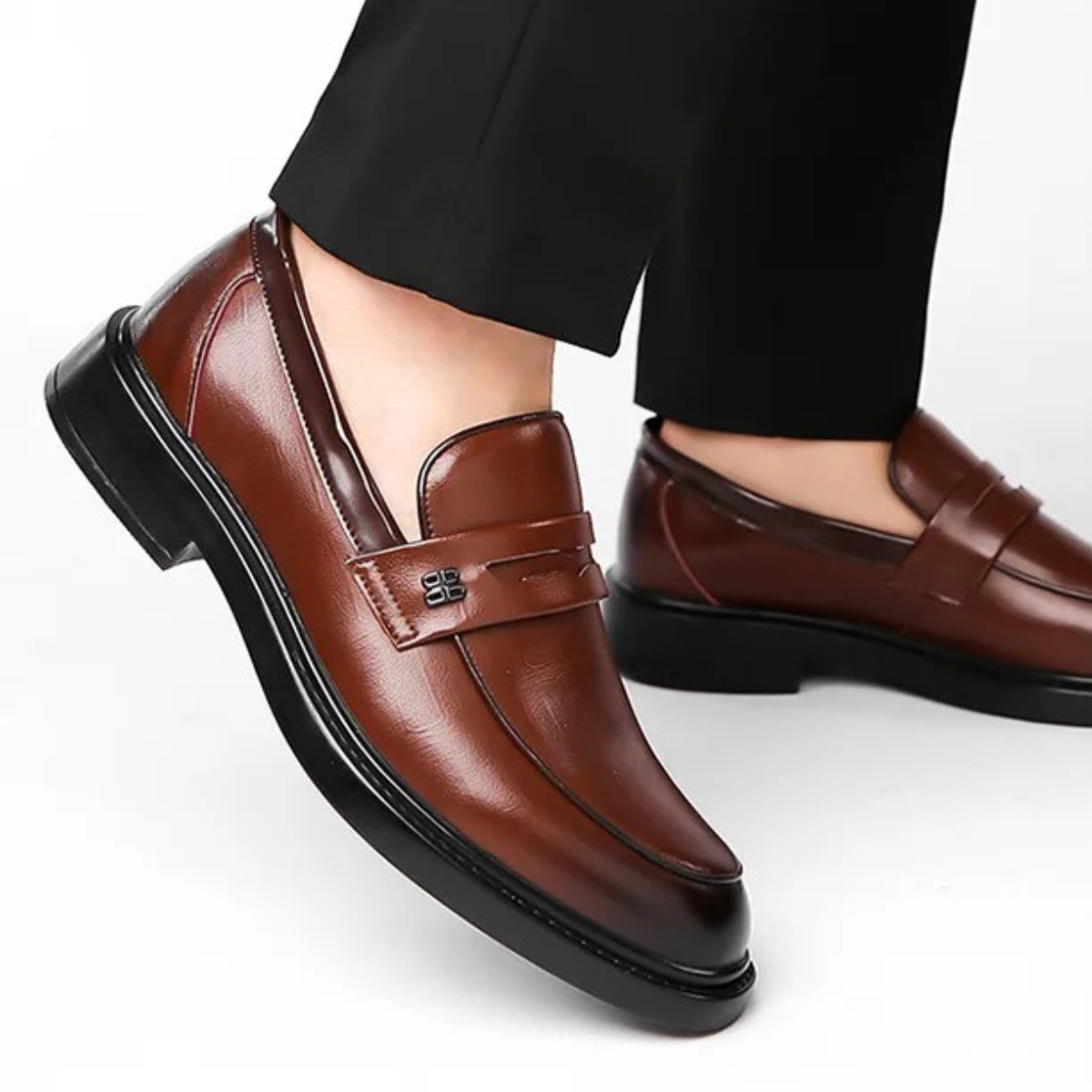 Breathable Leather Smart Casual Loafers