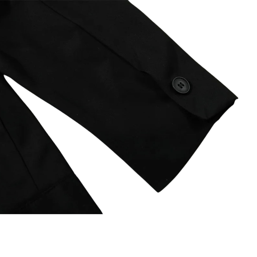 Minimalist Zip-Up Harrington Jacket