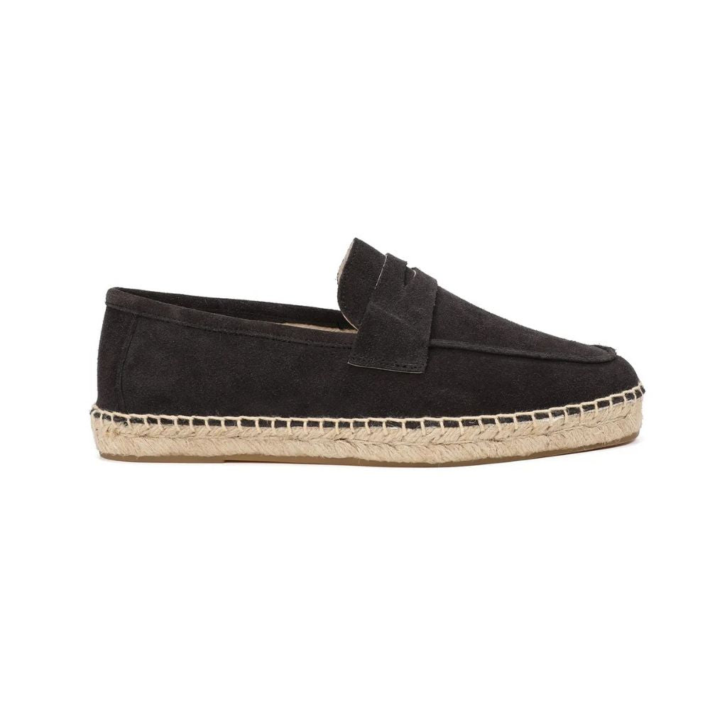 Suede Coastal Luxury Loafer Espadrille