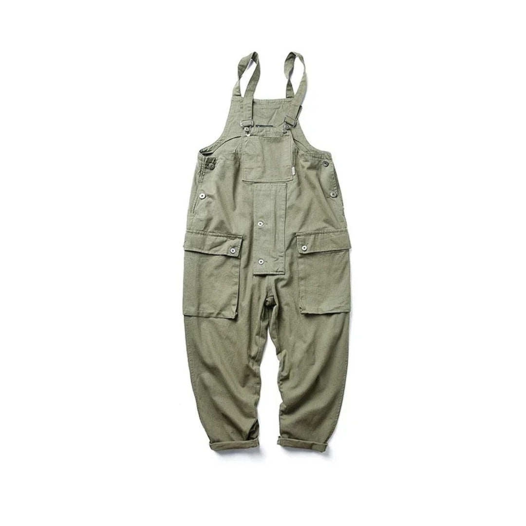Multi-Pocket Cargo Jumpsuit