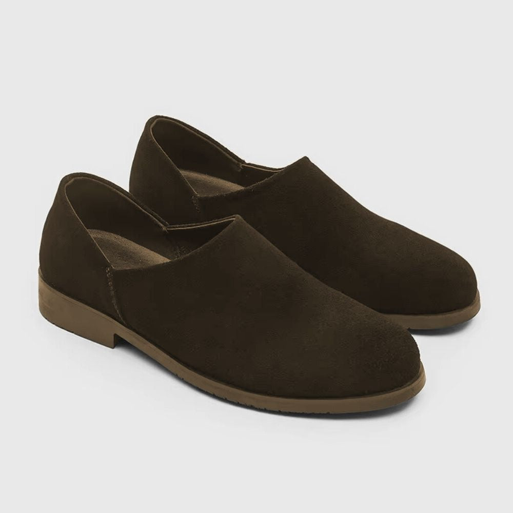 Classic Leather Moccasin Loafers