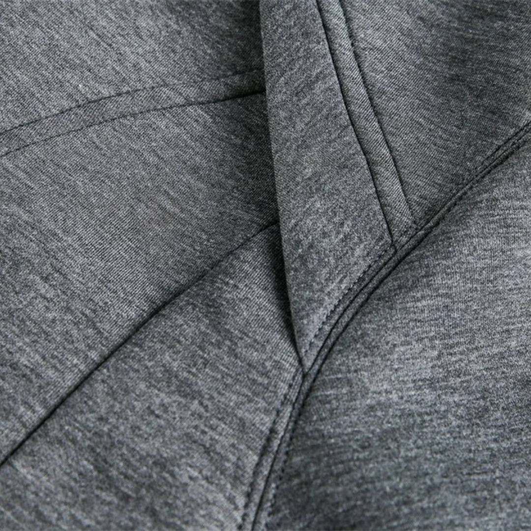 Tailored-Fit Spliced Sport Sweatshirt with Full Zip