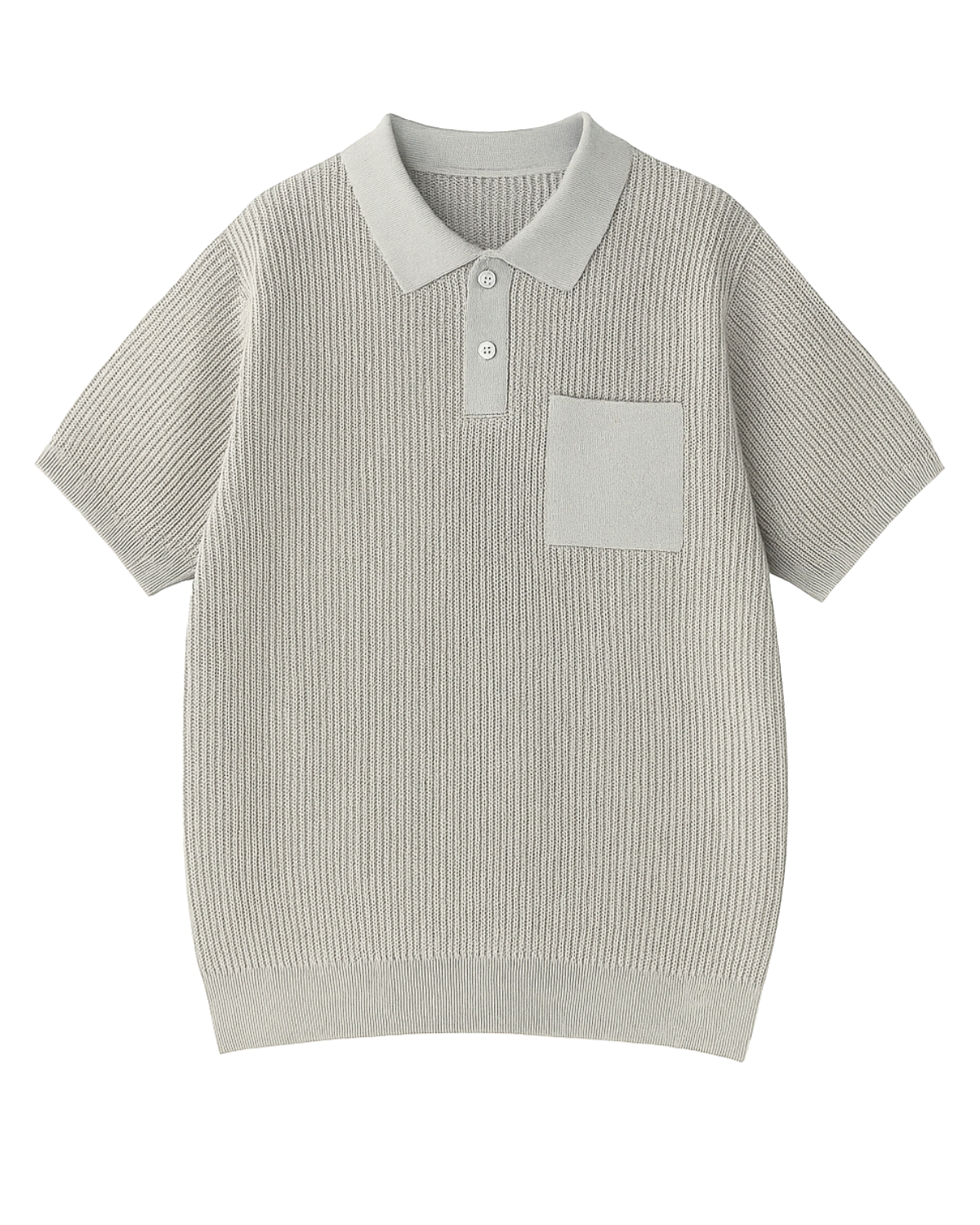 Breathable Cotton Blend Polo