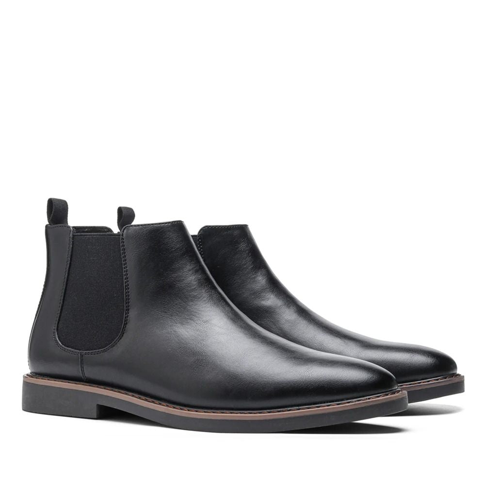 Retro Slip-On Chelsea Boots