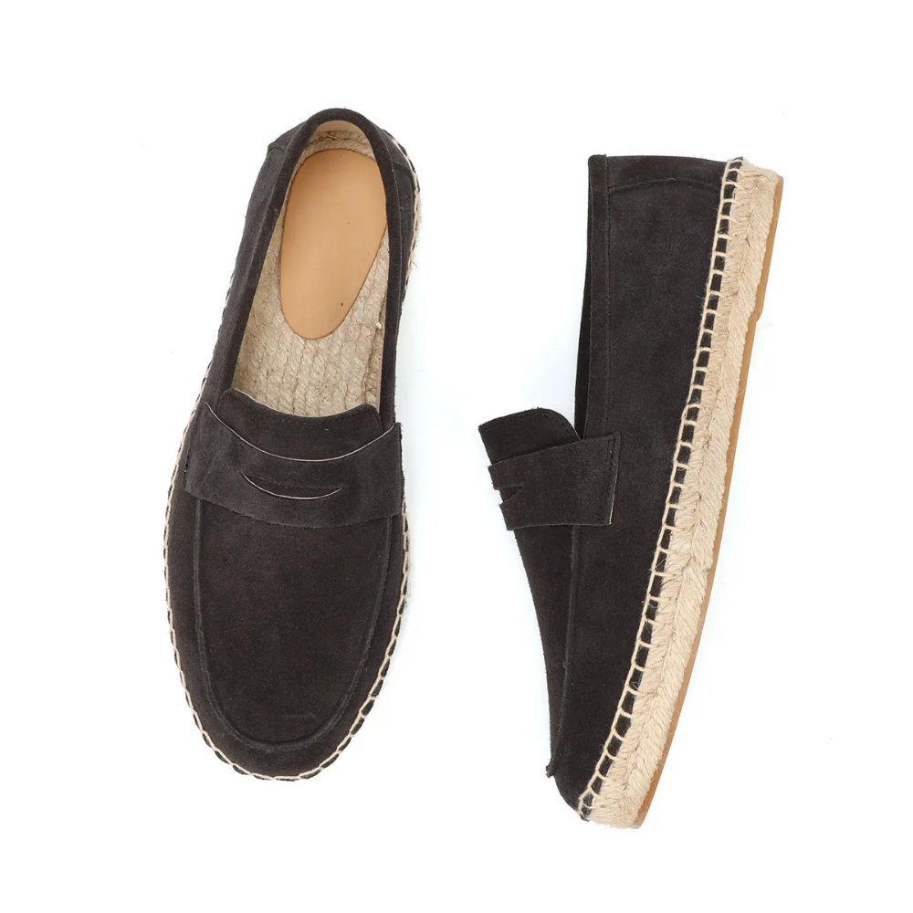 Suede Coastal Luxury Loafer Espadrille