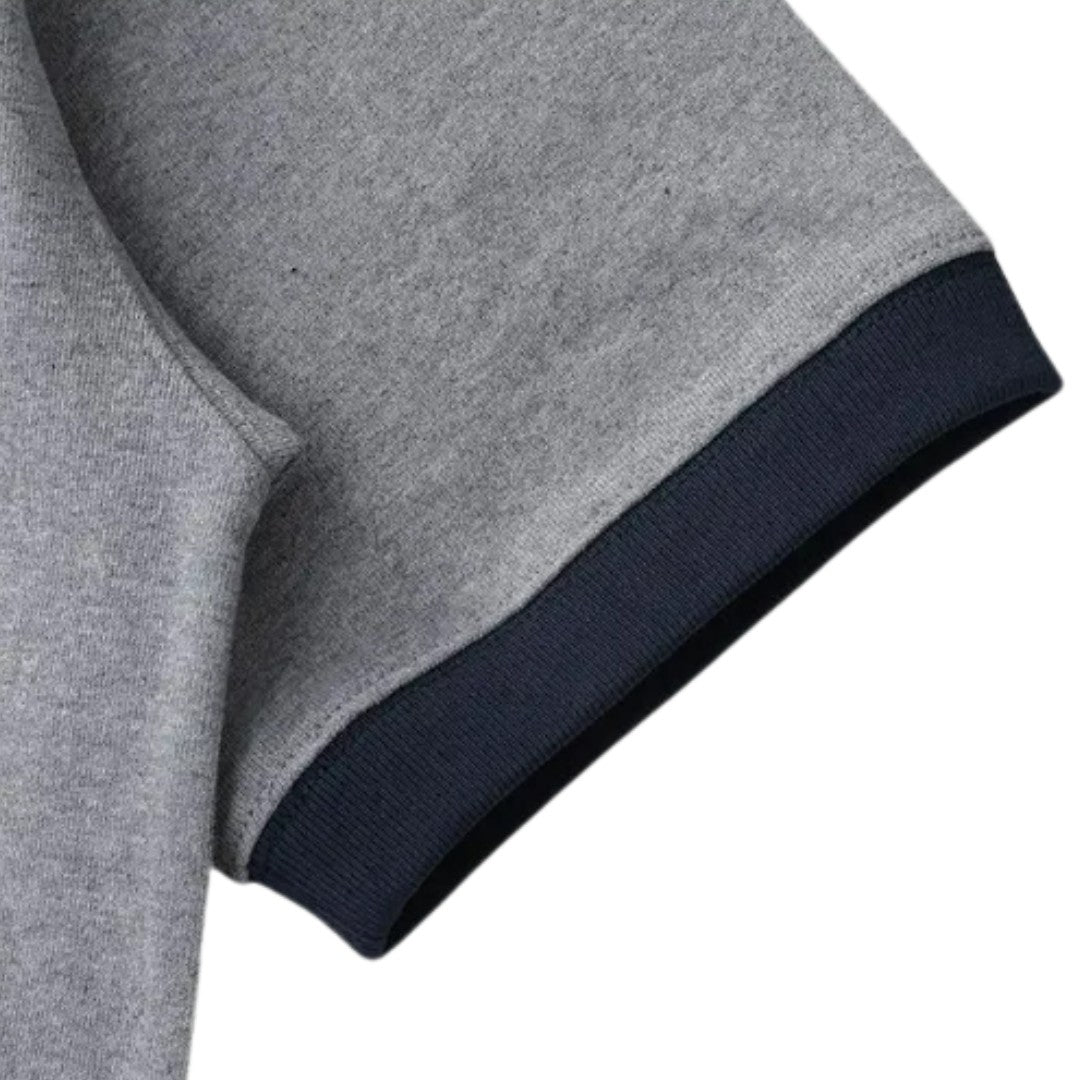 Vintage Contrast Trim Crewneck T-Shirt