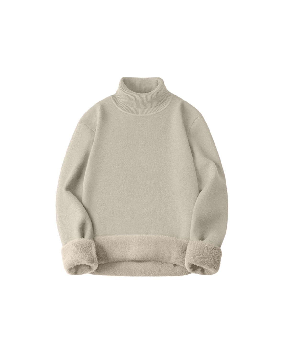 Thickened Knit Turtleneck Jumper