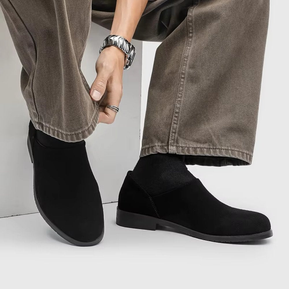Classic Leather Moccasin Loafers