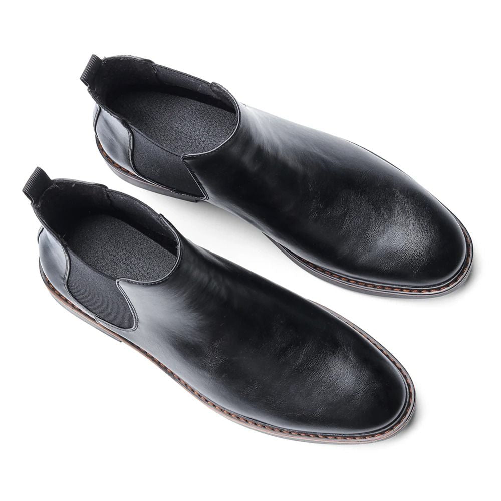 Retro Slip-On Chelsea Boots