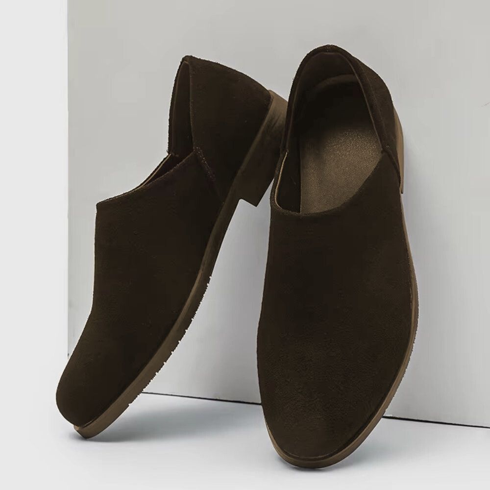 Classic Leather Moccasin Loafers