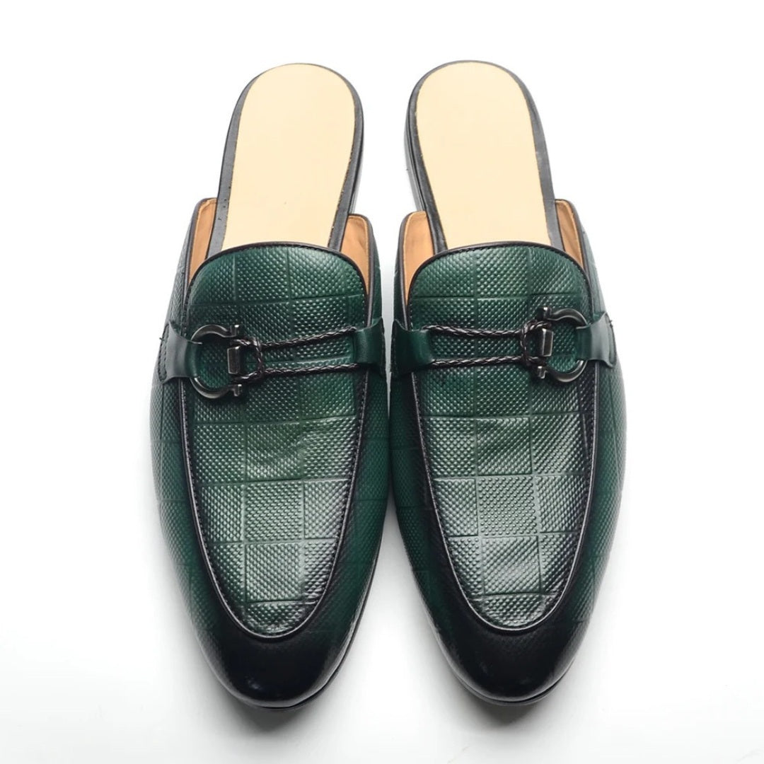 Classic Leather Horsebit Mules