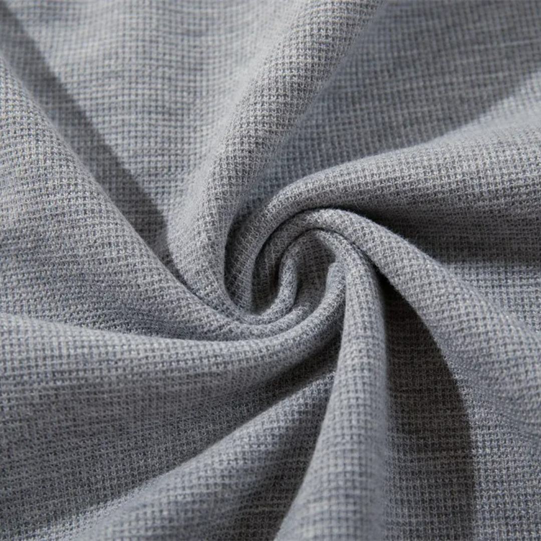 Layered-Look V-Stitch Long Sleeve T-shirt