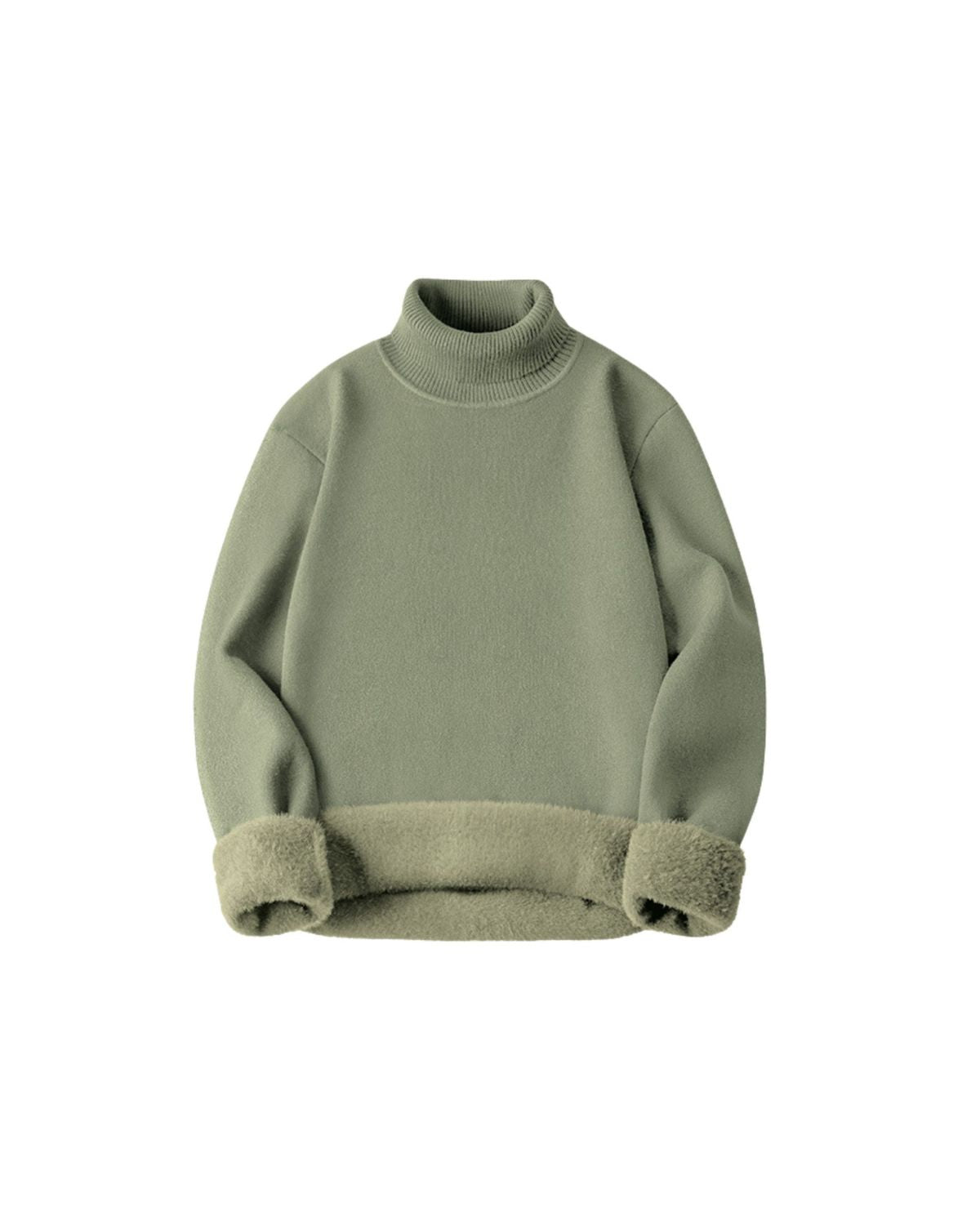 Thickened Knit Turtleneck Jumper