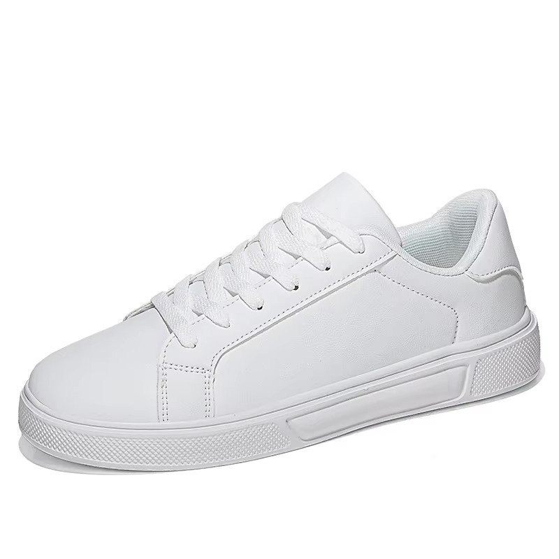 Classic White Leather Sneakers
