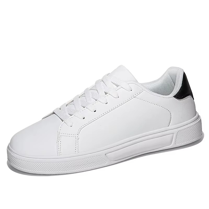 Classic White Leather Sneakers